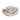 Large Stone Resin Rose - Ornament