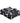Boo Throw by Bedlam in Black 120 x 150cm