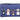 Best Friends Sitting Dogs Tri Fold Purse Navy