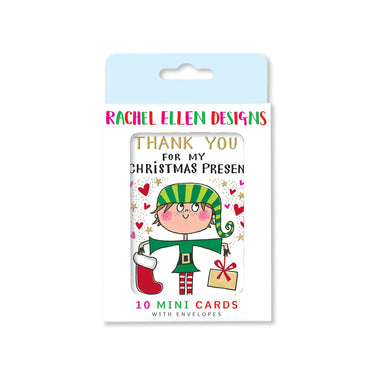 Pack of 10 Notecards - Thank You Elf