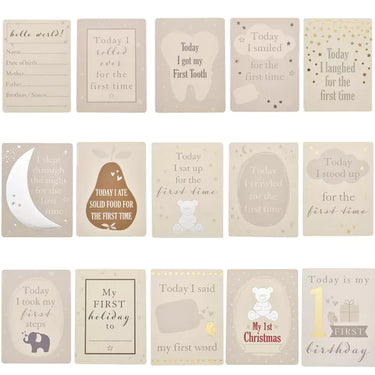 Baby Milestone Cards