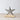 Aluminium Star fish on Base Deco, 19cm