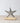 Aluminium Star fish on Base Deco, 19cm