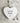 Porcelain heart-Lovely mum