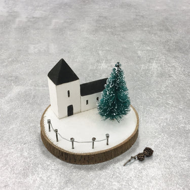 Winter wonderland-Snowy church