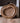 Antique Wash Heart Shaped Decorative Wicker Tray - Medium