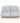 Jeff Banks Set of 4 Coasters – Leafy Trellis Blue