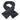 REECE MONOCHROME CHECK PULL THROUGH SCARF FOR MEN