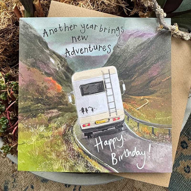 ALEX CLARK 'CAMPERVAN BIRTHDAY CARD