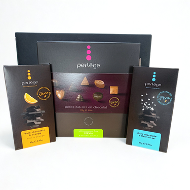 Luxury Perlege Sugar Free Belgian Chocolate Gift Set