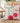 Cherry Cushion by Fusion in Pink 43 x 43cm: Filled Cushion