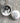 Half porcelain bauble-May your troubles