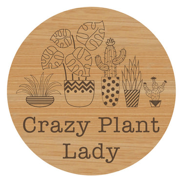 Scentiment Lid - Crazy Plant Lady