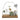 Wooden House Flower Deco, 16cm