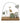 Wooden House Flower Deco, 16cm