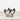 Double Heart on Base Deco, 20cm