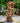 CHRISTMAS RESIN HIGHLAND COW TRIPLE STACK ORNAMENT