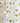 Gold Heart Backdrop 20m