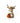 SPOOKTACULAR RESIN HIGHLAND COW MUMMY WITH PUMPKIN ORNAMENT