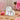 70TH BIRTHDAY HEART BLOCK FLORAL CERAMIC WITH BALLOONS