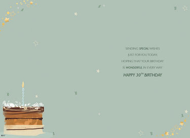 BROTHER IN LAW 30TH BIRTHDAY CARD