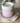 Raspberry Ripple Stoneware Soy Wax Candle Sustainable Decor