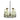 Set of 2 Oil Bottles on Stand - Green