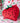Strawberry Shaped Cushion in Red
