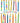 Patterned Birthday Candles KAG204