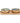 SET OF TWO SMALL MANGO WOOD DIPPING BOWLS ON TRAY BALI WHIRL