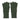 CHARLOTTE MOSS GREEN CABLE KNIT RECYCLED BLEND GLOVES