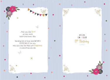 DAUGHTER 12TH BIRTHDAY CARD