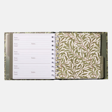 Address & Birthday Book - William Morris - Willow & Rose