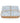 Jeff Banks Set of 4 Coasters – Leafy Trellis Blue