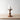 Glass Pillar Candle Holder, 35cm