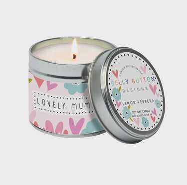 Lovely Mum Tin Candle
