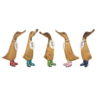 Floral Boot Duckling