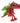 Finger Puppet Dragon Red