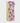 Mauve Flower Bottle Giftbag