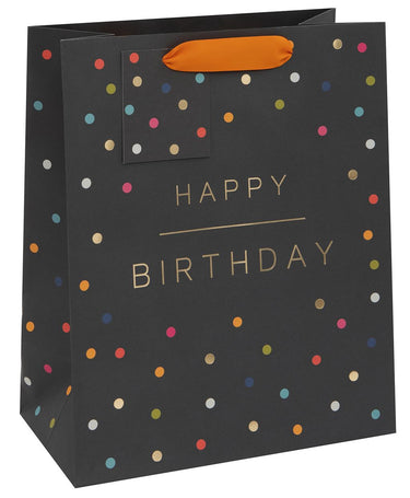 Happy Birthday Spots - Large Gift Bag