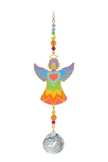 Crystal Dreams Celestial Angel Rainbow