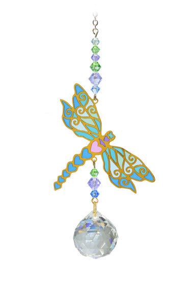 Crystal Dreams Dragonfly - Jade