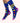 Best Dad Polka Dot Men's Socks - Navy