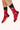 Racing Bikes Men's Socks - Tomato