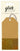 MULTIPACK TAG (6) LUGGAGE TAG HOLOGRAPHIC GOLD