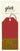 MULTIPACK TAG (6) LUGGAGE TAG HOLOGRAPHIC RED & GOLD