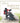 Figure on motorbike leaning into the bend wearing black and red leather jacket. Birthday card.