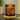 Personalised May Birth Flower Amber Glass Candle
