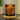 Personalised September Birth Flower Amber Glass Candle