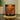 Personalised October Birth Flower Amber Glass Candle